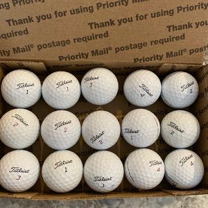 15 Titleist NXT Tour Golf Balls
